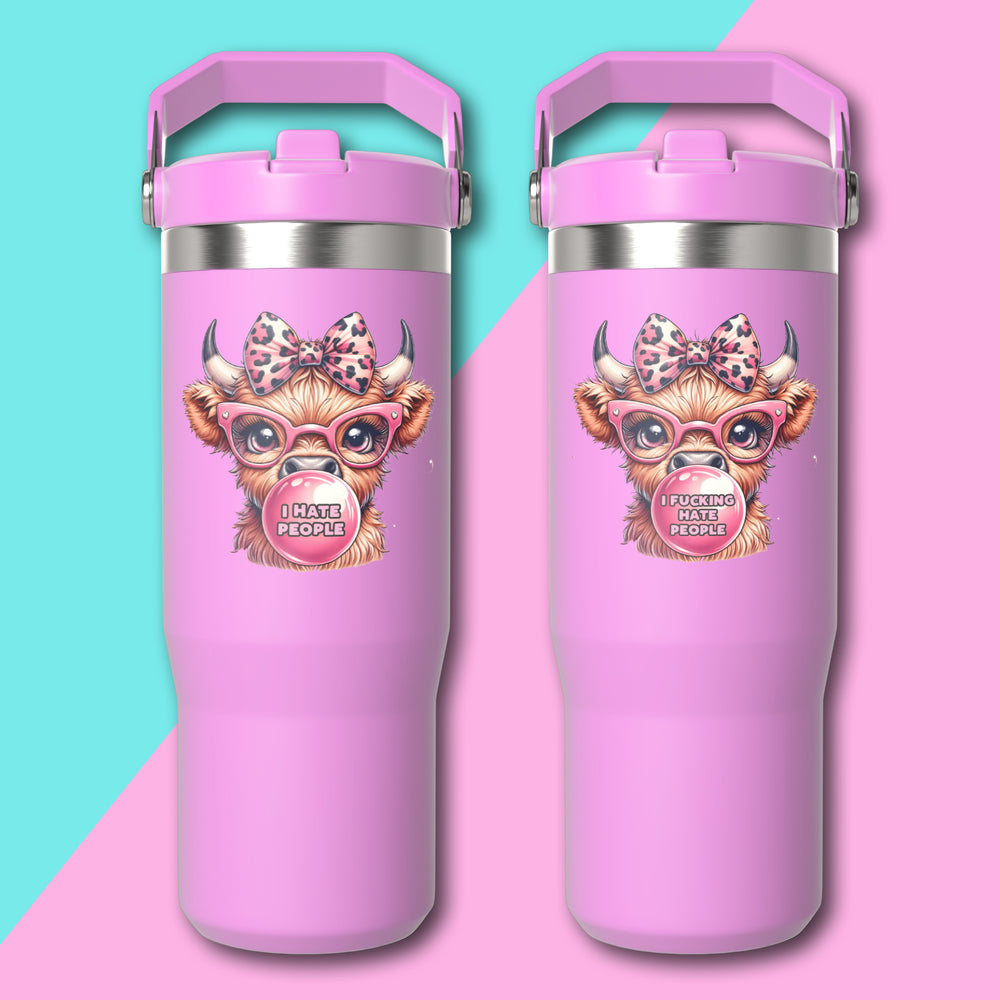 30oz Highland Cow Tumbler #1 image